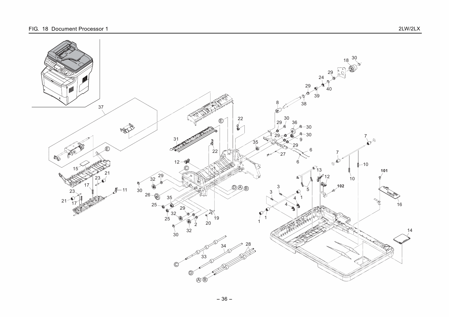 KYOCERA MFP FS-3040MFP 3140MFP Parts and Service Manual-6